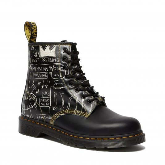 1460 Jean-Michel Basquiat Black Backhand