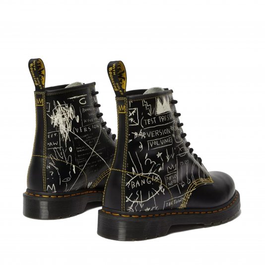 1460 Jean-Michel Basquiat Black Backhand