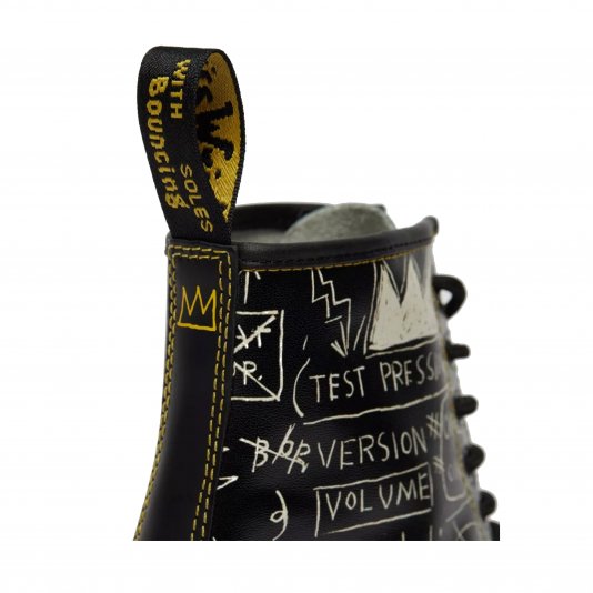 1460 Jean-Michel Basquiat Black Backhand