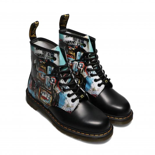 1460 Jean-Michel Basquiat Black Smooth
