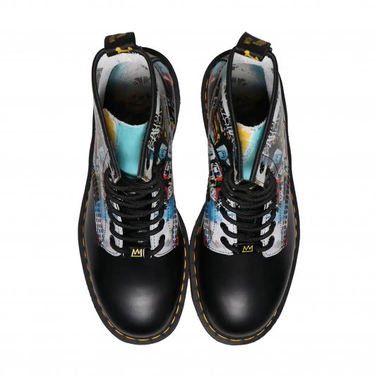 1460 Jean-Michel Basquiat Black Smooth