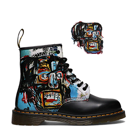 1460 Jean-Michel Basquiat Black Smooth