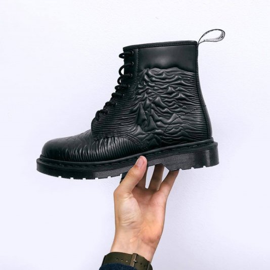 1460 Joy Division Unknown Pleasures Black Smooth