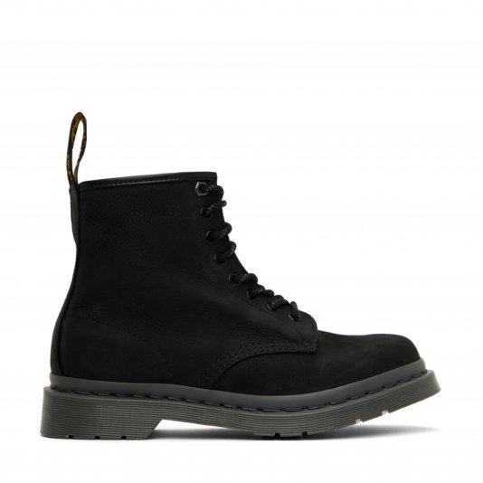 1460 Mono Black Milled Nubuck WP