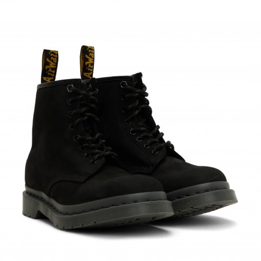 1460 Mono Black Milled Nubuck WP