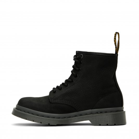 1460 Mono Black Milled Nubuck WP