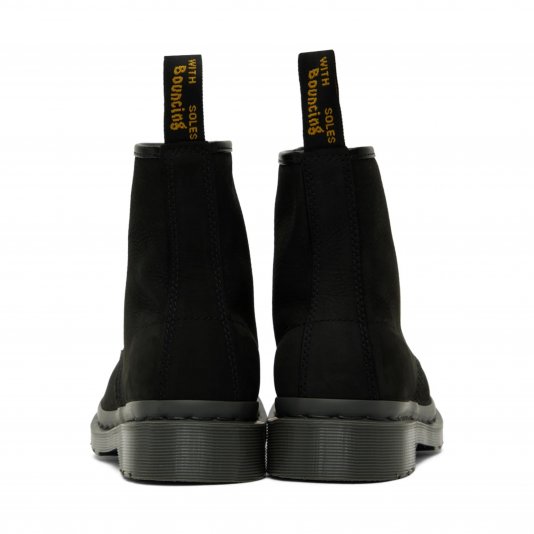 1460 Mono Black Milled Nubuck WP