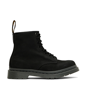 1460 Mono Black Milled Nubuck WP