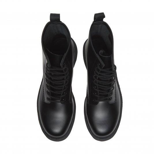 1460 Mono Black Smooth