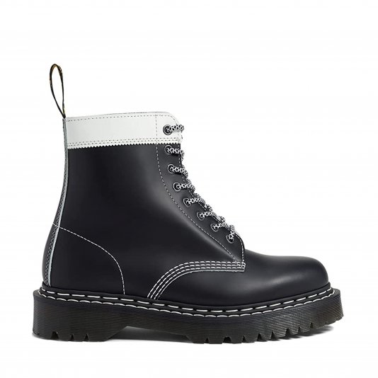 1460 Pascal Bex Contrast Slice Black/White Smooth
