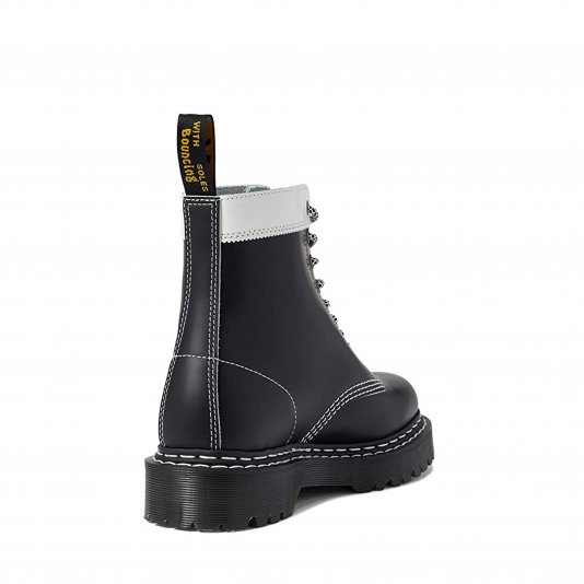 1460 Pascal Bex Contrast Slice Black/White Smooth