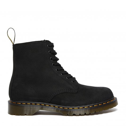 1460 Pascal Black Milled Nubuck