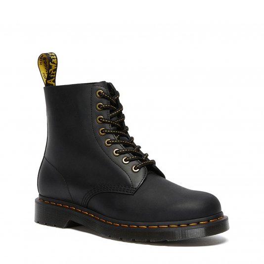 1460 Pascal Black Wild Buck