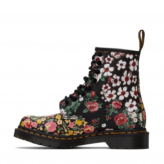 1460 Pascal White Floral Mash Up Backhand