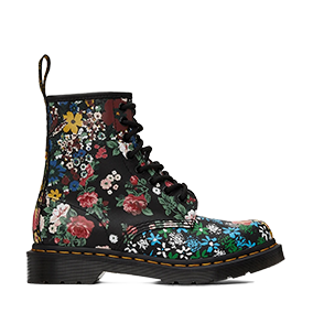 1460 Pascal White Floral Mash Up Backhand