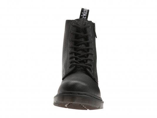 1460 Pascal Zip Mono Black Milled Nappa