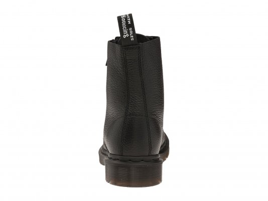 1460 Pascal Zip Mono Black Milled Nappa