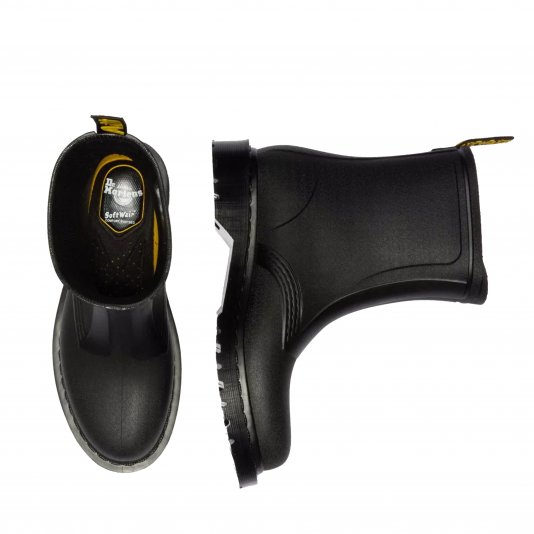 1460 Rain Waterproof Black PVC