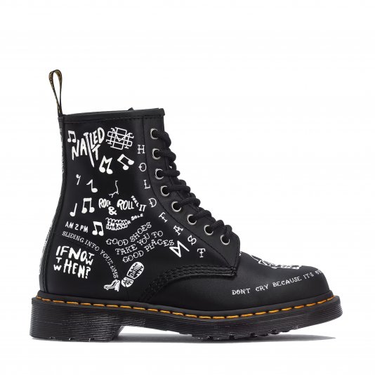 1460 Scribble Black/White Backhand