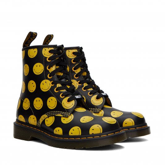 1460 Smiley Black Smooth