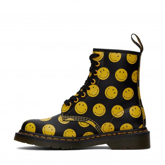 1460 Smiley Black Smooth