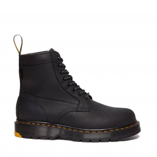 1460 Trinity Wintergrip Waterproof Black Connection Leather / Coated Nylon