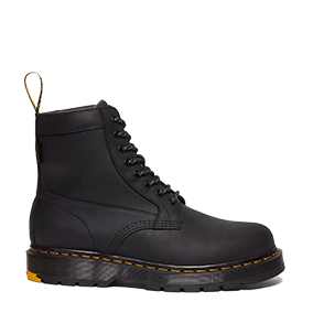 1460 Trinity Wintergrip Waterproof Black Connection Leather / Coated Nylon