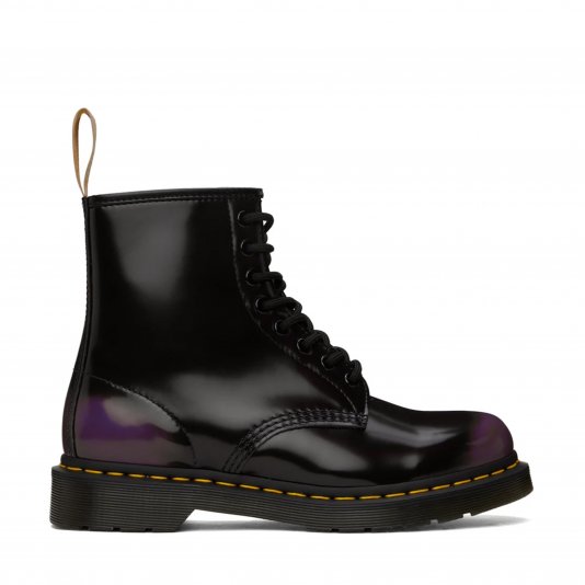 1460 Vegan Black / Rich Purple Oxford