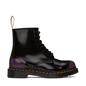 1460 Vegan Black / Rich Purple Oxford