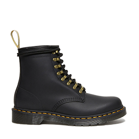 1460 Vegan Hardware Black Kemble PU