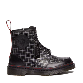 1460 Zip Warner Bros Blade Runner Black Smooth / Pk Mesh / Hap-Tec