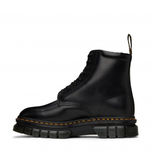 Boots Rikard Black Polished Smooth