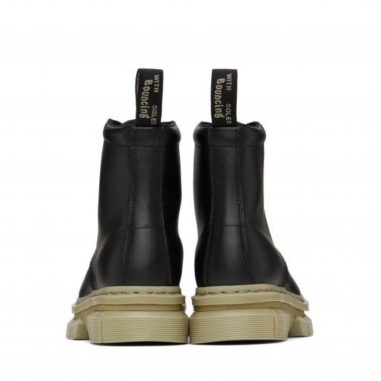 Boots Rikard Contrast Black Polished Lucido
