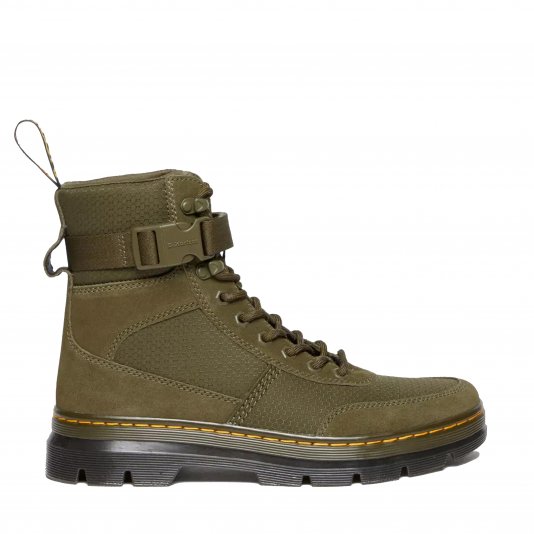 Combs Tech Olive Recycled Nylon Ripstop / E. H. Suede