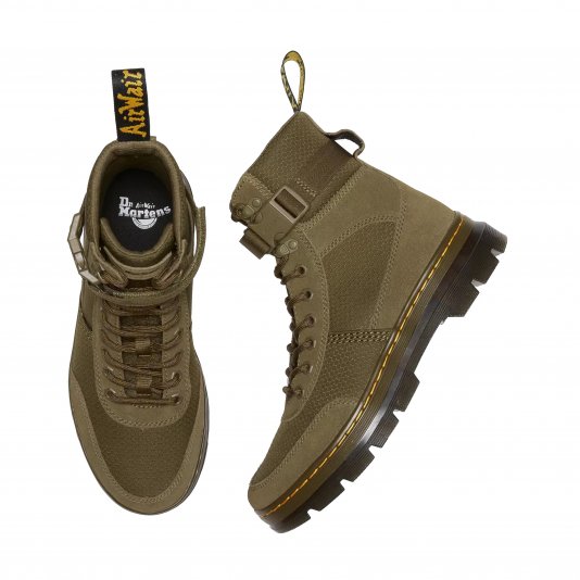 Combs Tech Olive Recycled Nylon Ripstop / E. H. Suede