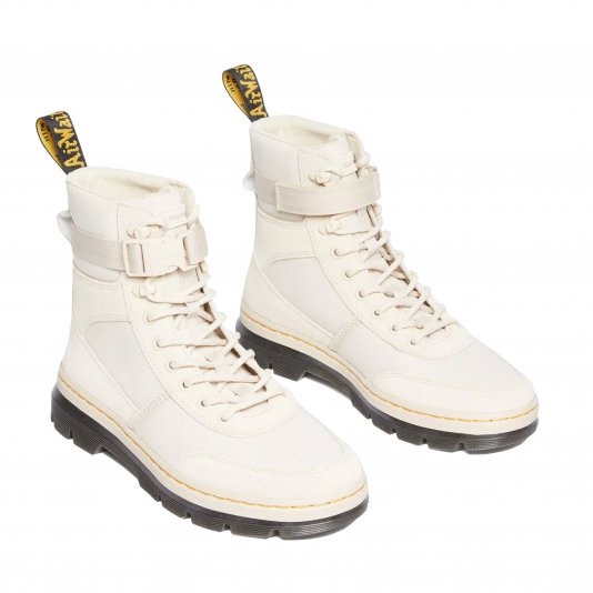 Combs Tech Parchment Beige Recycled Nylon Ripstop / E. H. Suede