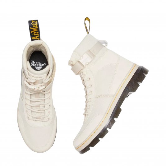 Combs Tech Parchment Beige Recycled Nylon Ripstop / E. H. Suede
