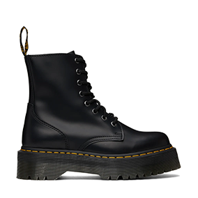Jadon Zip Black Polished Smooth