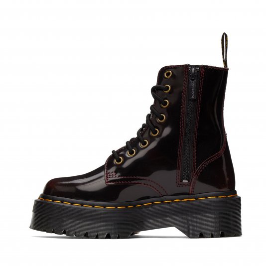 Jadon Zip Cherry Red Arcadia