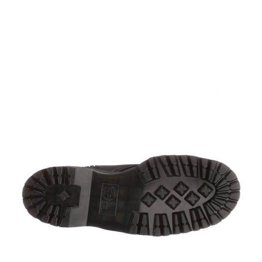 Jadon Zip Fur Black Pisa