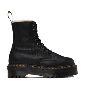 Jadon Zip Fur Black Pisa