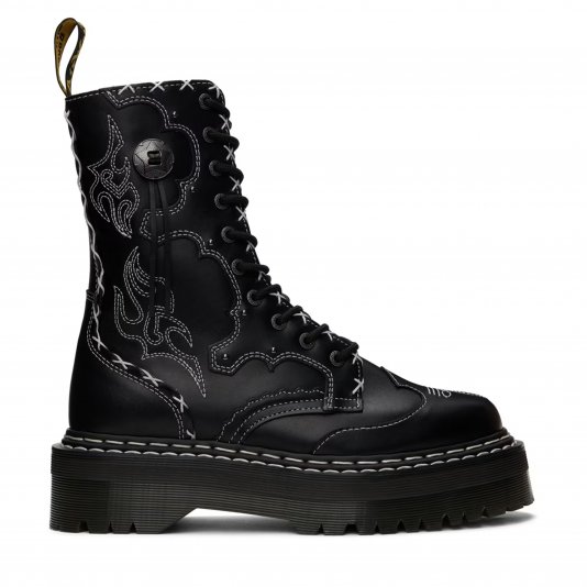 Jadon Zip HI Gothic Americana Black Wanama