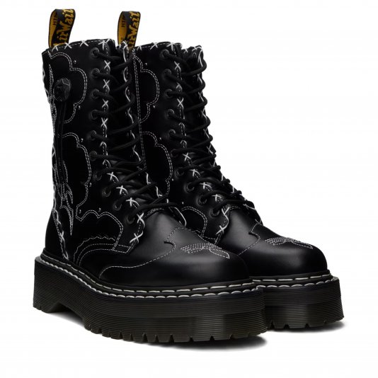 Jadon Zip HI Gothic Americana Black Wanama