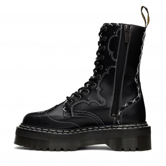 Jadon Zip HI Gothic Americana Black Wanama
