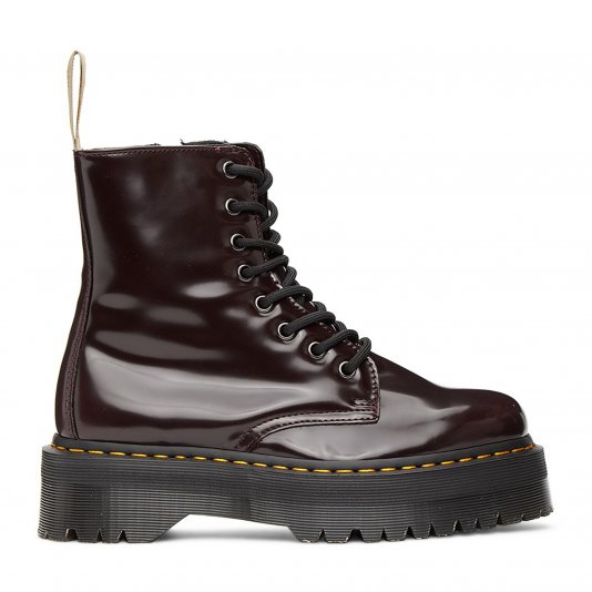 Jadon Zip Vegan Cherry Red
