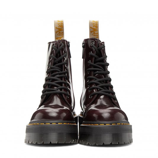 Jadon Zip Vegan Cherry Red