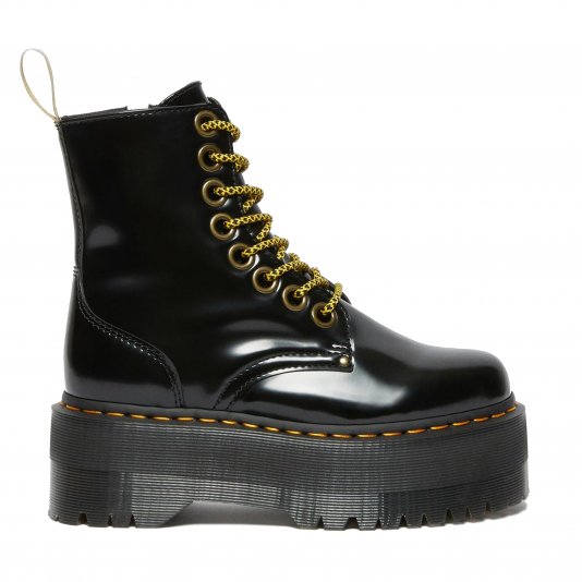 Jadon Zip Vegan Max Black Oxford