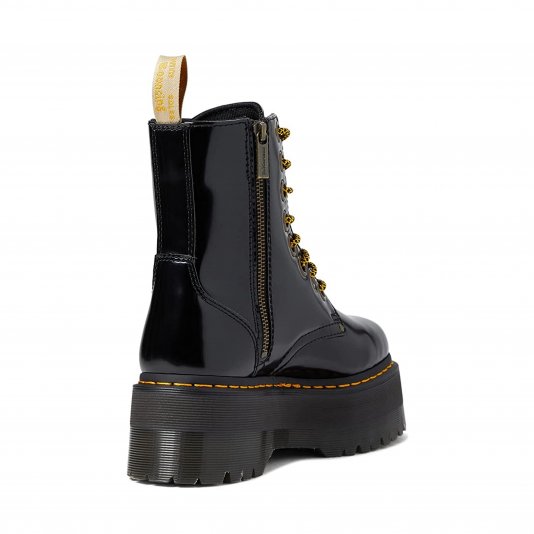 Jadon Zip Vegan Max Black Oxford