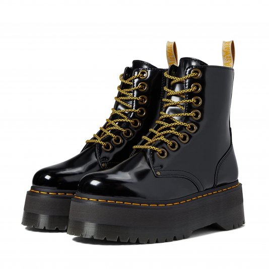 Jadon Zip Vegan Max Black Oxford