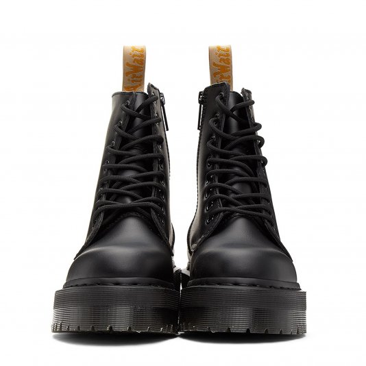 Jadon Zip Vegan Mono Black